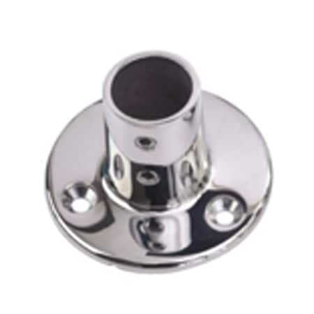 Sea-dog 286060-1 Round Base Rail Fitting 60 Size Seadog 286060-1 7/8IN 60DEG Cp Zinc Round Base - Seadog 286060-1... Boat Railing Fittings